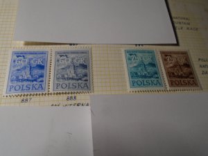 Poland  #  695-98  MH