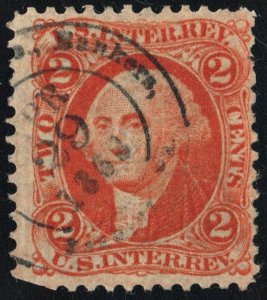 R15c 2¢ Revenue: Internal Revenue (1862) Used/CDS