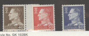 Denmark #417-419  Multiple