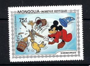 Mongolia 1295 NH 1983 Disney issue