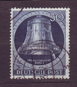 J23187 JLstamps 1951-2 berlin germany hv of set used #9n78 bell clapper right