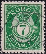 Norway Used - Scott# 166