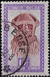 BELGIAN CONGO   #253 USED (6)