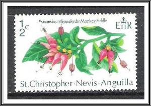 St Kitts-Nevis #238 Flowers MH