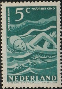 Netherlands, #B190 Mint Hinged From 1948