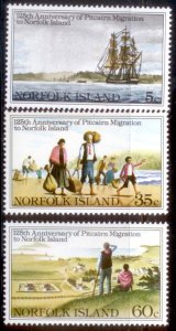 Norfolk Island 1981 SC# 277-9 MNH-OG E34
