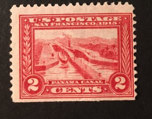 United States, US Sc. #398, mint hinged, mh CV $18.00