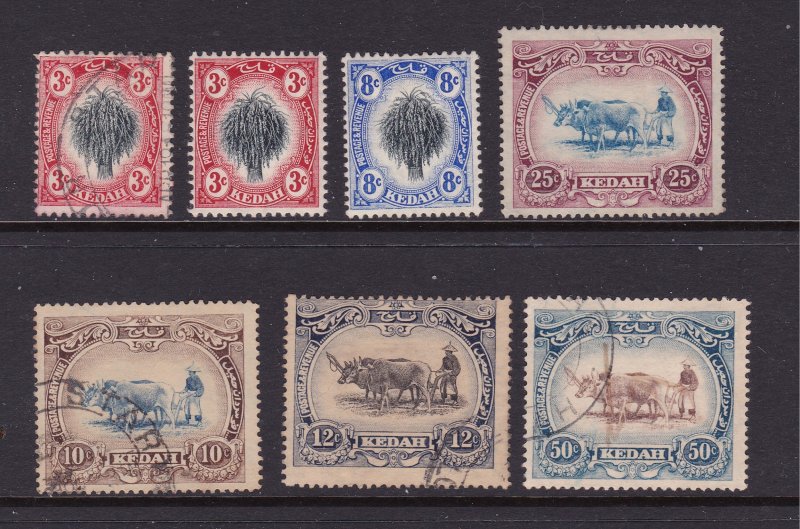 Kedah (Malaya) a small lot of M or U earlies