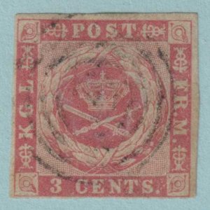 Danish West Indies 2 1866 Used No Faults Extra Fine! AFV