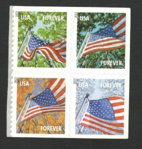 4782-5 Flags For All Seasons Block Of 4 Mint/nh Free Shipping