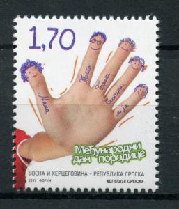 Bosnia & Herzegovina 2017 MNH International Family Day 1v Set Stamps 