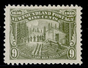 Canada-Newfoundland GV SG102, 9c Olive, M perfect condition. cat-