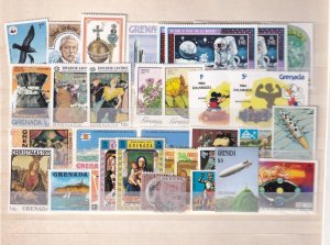 SA14b Grenada selection of used and mint stamps