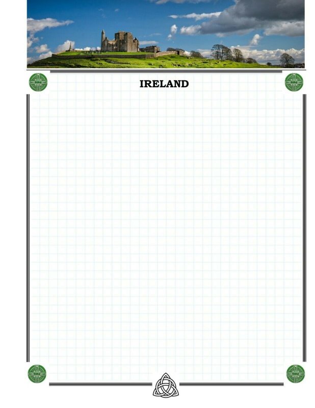 Topical - MAC's BLANK PAGES IRELAND blank supplement pages 