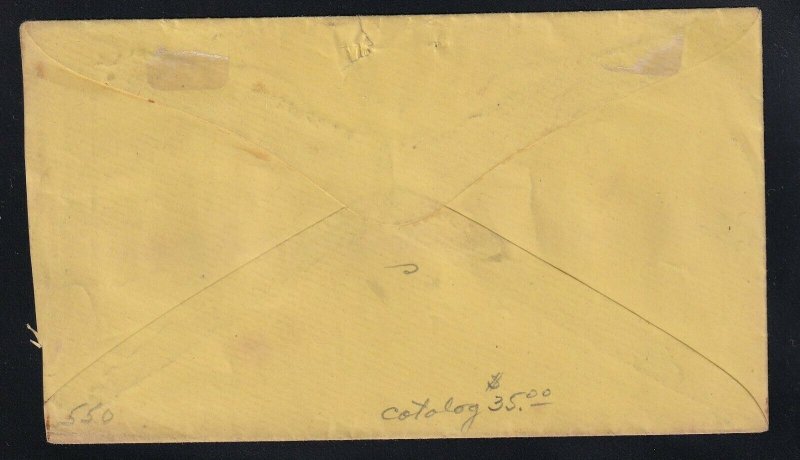 Scott # 160 & 184 (2) on cover From Ozark ALA neat cancels nice ! see pic ! 