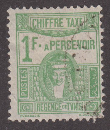 Tunisia J24 Postage Due 1922