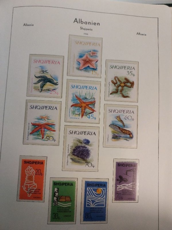 ALBANIA; 1960-70s Beautiful MINT MNH Unmounted COLLECTION