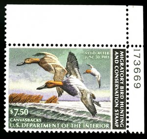 U.S. #RW49 MINT PL# SINGLE OG NH