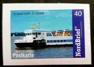 Germany Private Post Nordbrief Ship 2007 Transport Vehicle (stamp) MNH *adhesive