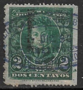 MEXICO 1890-91 2c Franscico Javier Mina Revenue DO169 MEXICO DF Mark VFU