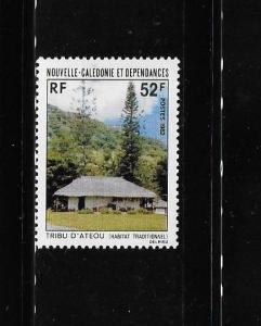 New Caledonia 1982 Ateou Tribe Traditional House MNH 