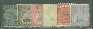 Fiji #53-58v Used Single (Complete Set)