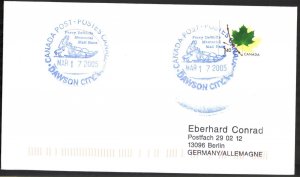 {A046} Canada 2005 Percy DeWolfe Memorial Mail Race Cover