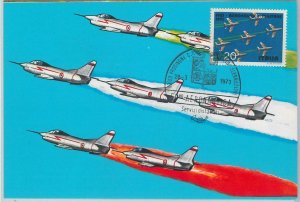 56878 - ITALY - POSTAL HISTORY - MAXIMUM CARD - 1973 AVIATION AIRPLANES 20L-