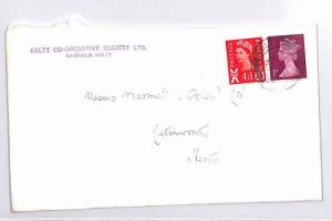 BR12 1971 GB SCOTLAND LSD REGIONAL *Keith* DECIMAL MACHIN Mixed Currency Cover 