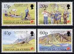 Tristan da Cunha 1995 50th Anniversary or End of Second W...