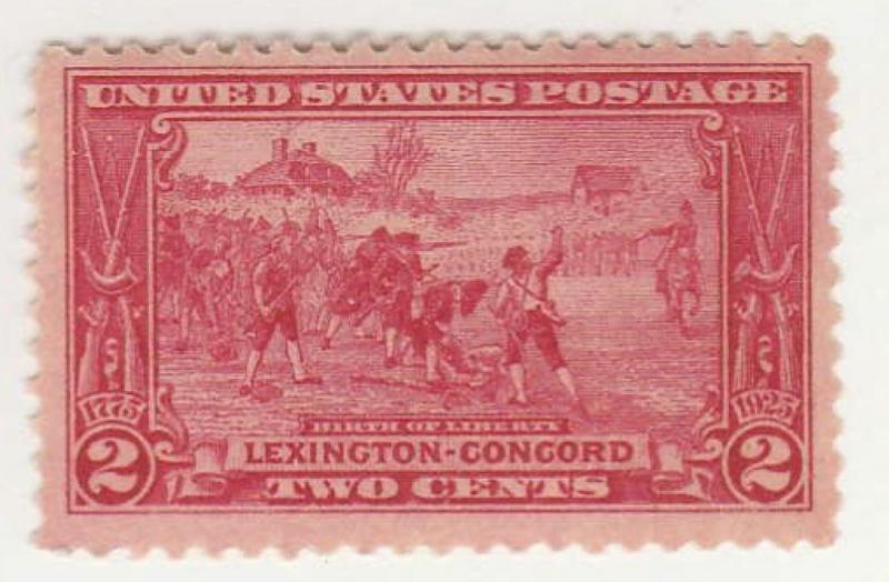 U.S. Scott #618 Lexington-Concord Stamp - Mint Single