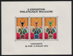 Malagasy Rep. National Stamp Exhibition Antananarivo MS 1972 MNH SC#470a