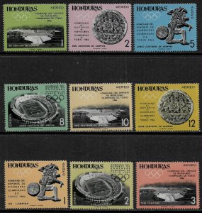 Honduras #C336-44 MNH Set - Tokyo Olympics