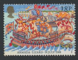 Great Britain SG 1400  Used   - Spanish Armada