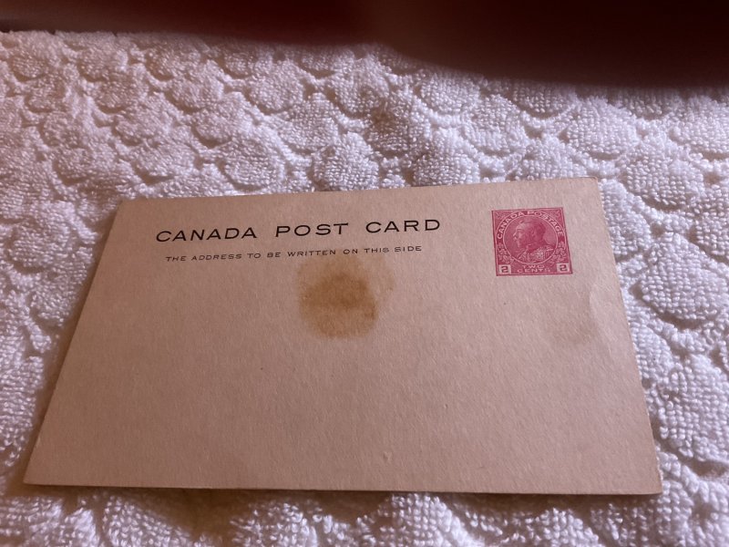 CANADA.1916.POST CARD.ADMIRAL 2 CENTS.UNUSED