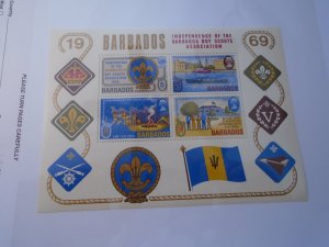 Barbados  #  326a  MH Scouting