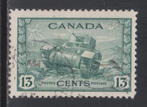 Canada, 13c Ram Tank  (SC# 258) Used