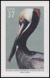 US 3774 Pelican Island 37c single MNH 2003