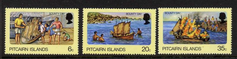 Pitcairn Islands 174-6 MNH Ships, Bounty Model