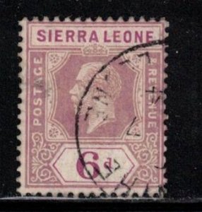 SIERRA LEONE  Scott # 130 Used - KGV