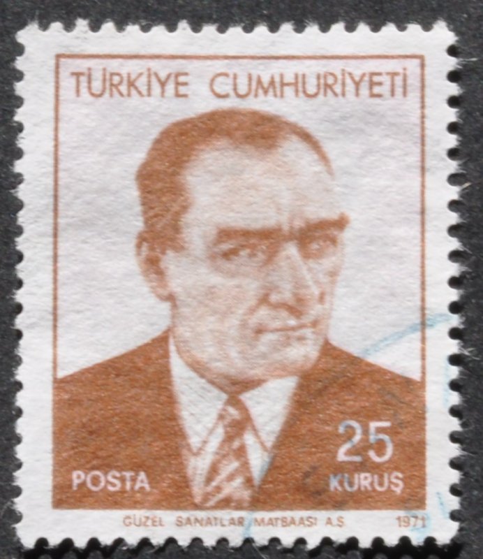 DYNAMITE Stamps: Turkey Scott #1180 – USED