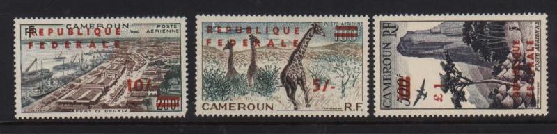 Cameroun #C38 - #C40 VF/NH Set