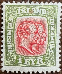 Iceland 1907-08 Sc. 71 Used