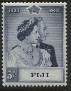 Fiji KGVI 1948 Silver Wedding 5/ mint o.g.