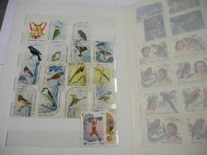 CUBA, accumulation of Stamps in a stock book