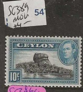 CEYLON SG389    KGVI   10C  MOG       P0627A H