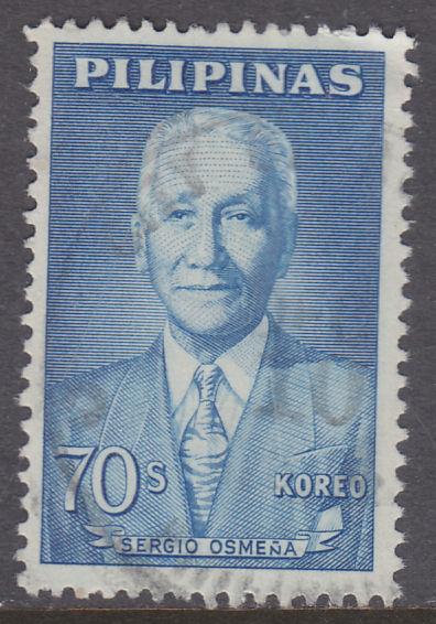 Philippines 862 Sergio Osmeña 1963
