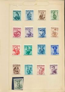 AUSTRIA 1940s/50s M&U Collection +Dues (Appx 110 Items) KR848