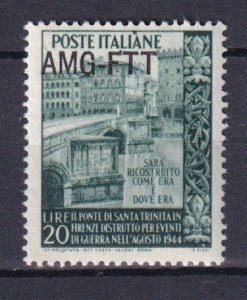 1949 - ITALY - TRIESTE Zone A - Sc#55 - MNH**