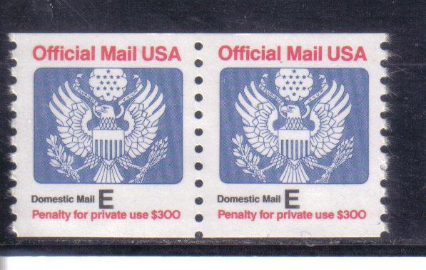 O140 - (.25) Official pair mnh f-vf.